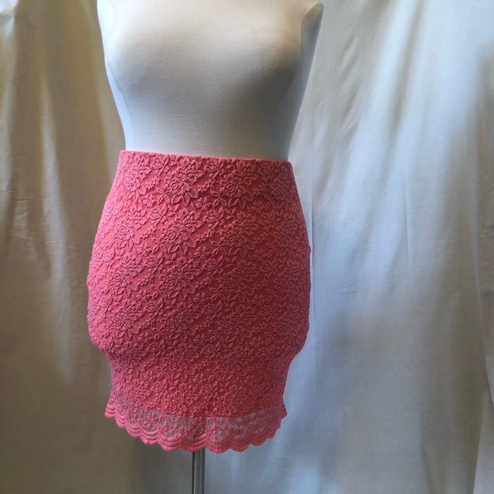 Lace Pencil Skirt
